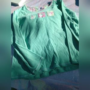 Pink and Minty Green PJ Shirt